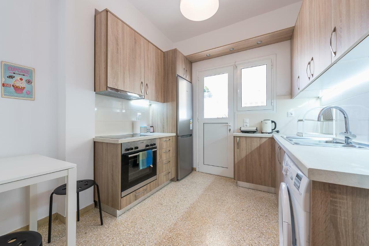 Stylish Athenian Flat Apartment Exterior foto
